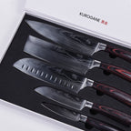 Kurogane Asahi – 5-delt knivsett