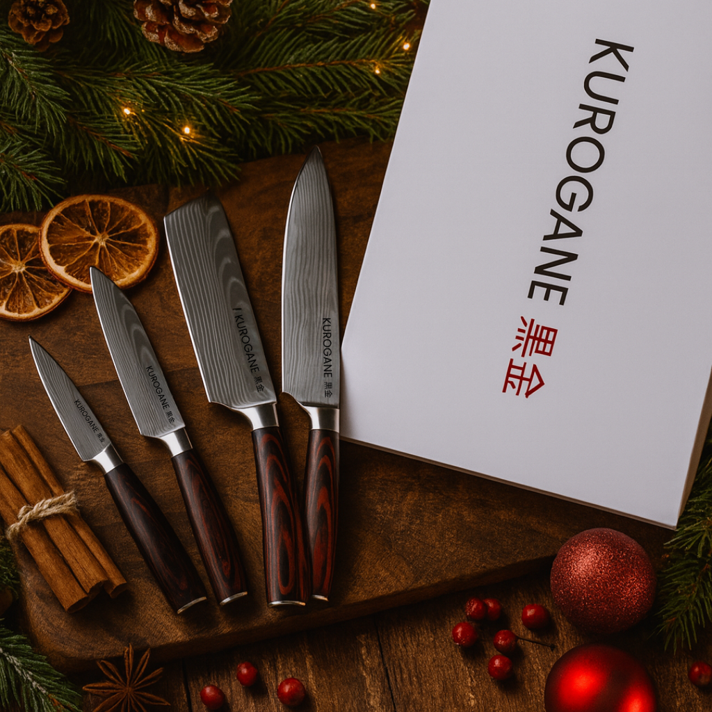 Kurogane Asahi – 5-delt knivsett